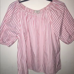 Off shoulder Loft blouse
